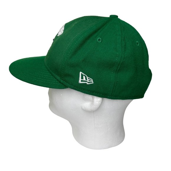 New Era Vancouver Canucks NHL Hockey Green Hat Fitted 7 1/4 Embroidered Logo - Picture 4 of 10